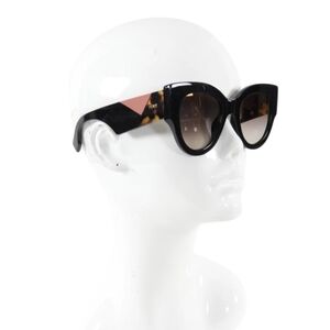 Fendi Black Sunglasses with Color Block Arms